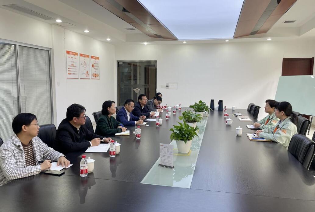 【Important News】 Cai Guoping, Deputy Director of the Standing Committee of the People's Congress of Pinghu City, visited our company for inspection and guidance.